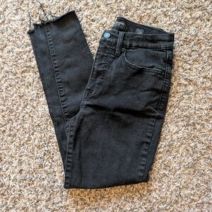 Lucky Brand Women’s High Rise Bridgette Black Skinny Jeans